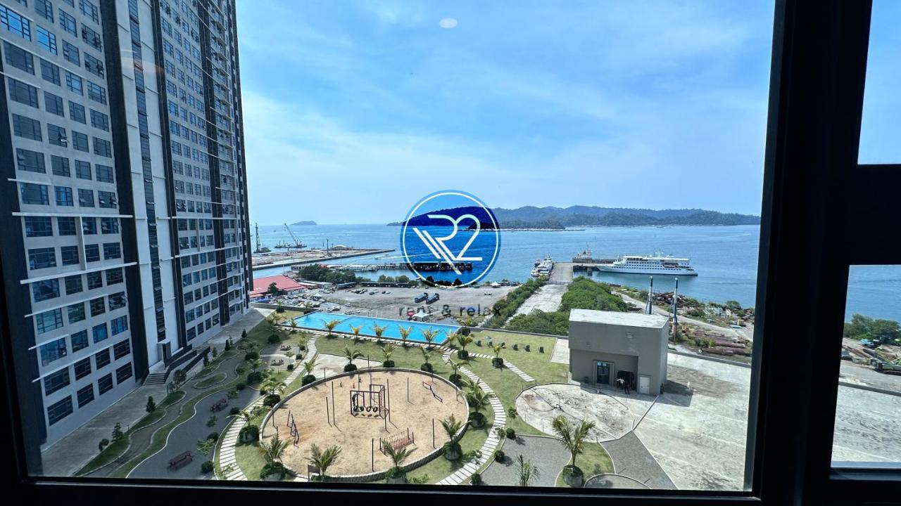Sea&Pool View Stunning Homestay, Wifi, Netflix Near Malls, Jetty, Convenient Stores Kota Kinabalu Esterno foto